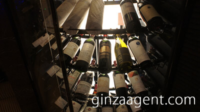 銀座の高級クラブ・藍(らん)あるワインセラー