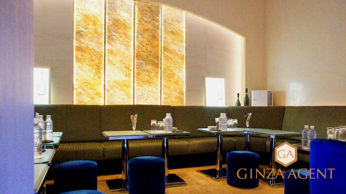 銀座高級クラブ・バレーヌ(GINZA CLUB barenu)銀座で最新高級クラブ 落ち着いた席