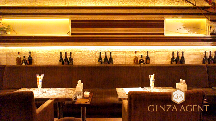 銀座高級クラブ・J(ジェイ)銀座で最高峰 ボックス席