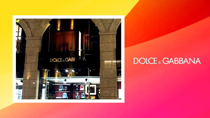 銀座 ドルガバ DOLCE&GABBANA