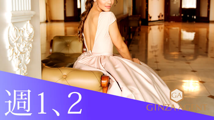 銀座の会員制高級クラブで週1~2で働けますか?