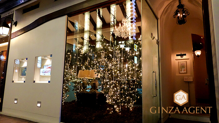 銀座会員制高級クラブ・瑞木(みずき)MIZUKIのイルミネーション