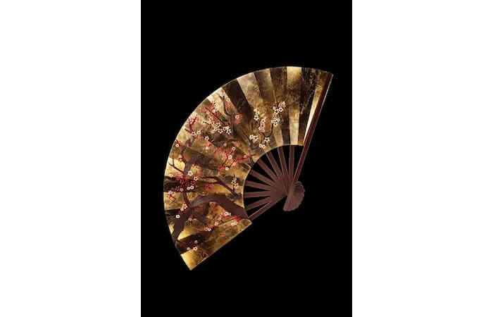 チョコでつくった舞扇・La Maison du Chocolat(ラ・メゾン・デュ・ショコラ)