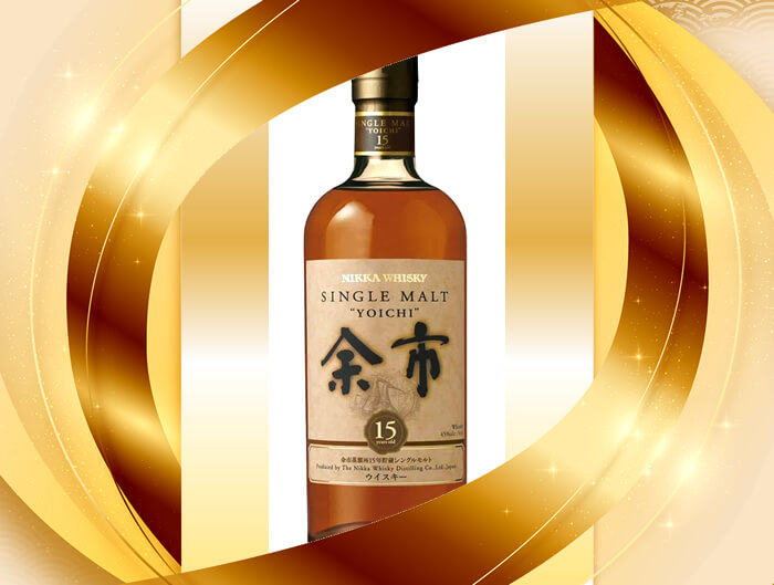 銀座の会員制高級クラブでよく飲まれているウイスキー・ニッカ余市15年(よいち)