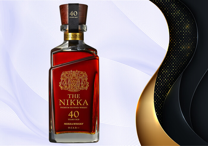 銀座で飲まれているウイスキー・ザ・ニッカ40年