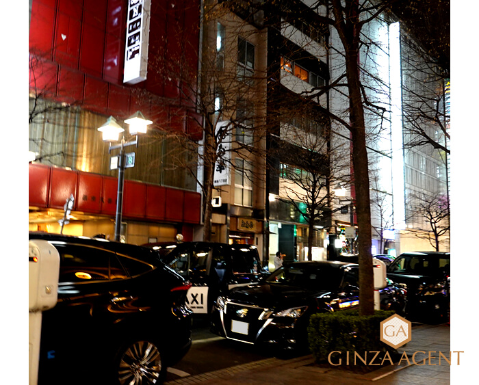 2022年1月の並木通り