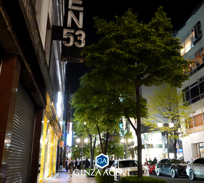 閑散としている日が多かった2月3月の銀座の歓楽街・とくに並木通り8丁目~6丁目近辺