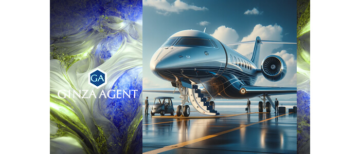 銀座の会員制高級クラブにご来店されている富裕層の趣味の1つ 自家用ジェット航空機の所有、操縦