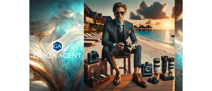 銀座の会員制高級クラブにご来店されている富裕層の趣味の1つ 写真撮影