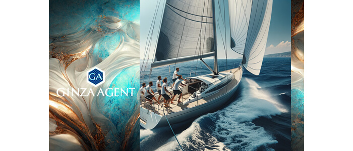 銀座の会員制高級クラブにご来店されている富裕層の趣味の1つ 富裕層の趣味 セイリング、ヨット、クルーザー