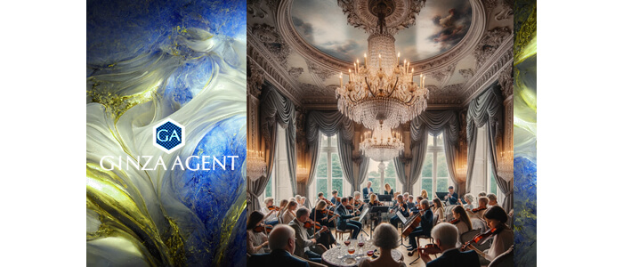 銀座の会員制高級クラブにご来店されている富裕層の趣味の1つ 音楽鑑賞、楽器の収集