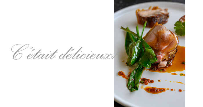 宮廷料理を起源として伝統的な料理がフレンチであり
まさに王や貴族たちの舌を相手に提供されてきた料理