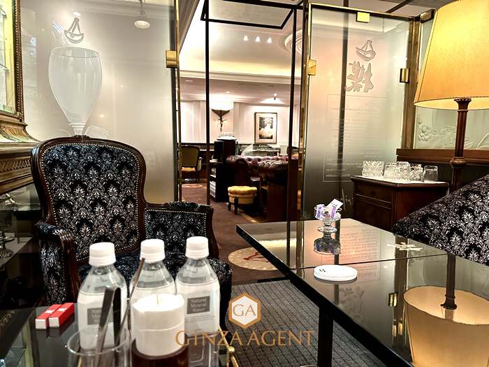 クラブ楪(ゆずりは)店内 豪華なボックス席