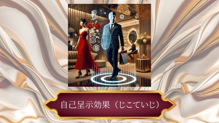 自己呈示効果(じこていじ)