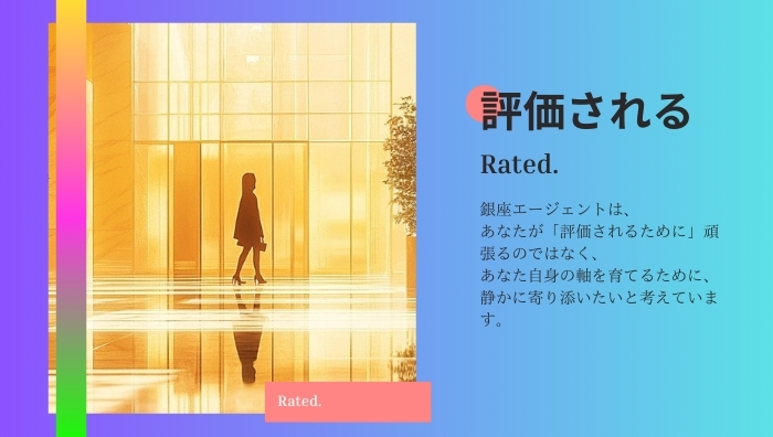 評価される
誰が誰を評価するのか