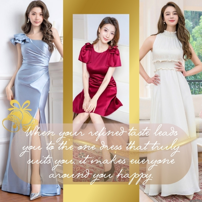 ドレスを着た自分の姿を写真に収めておくことをオススメしますよ by元銀座のホステス