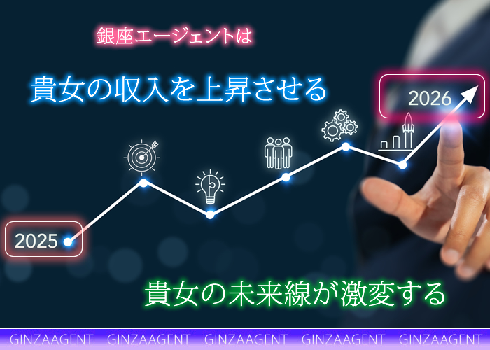 銀座エージェントは銀座で働く貴女の利益を上昇させる