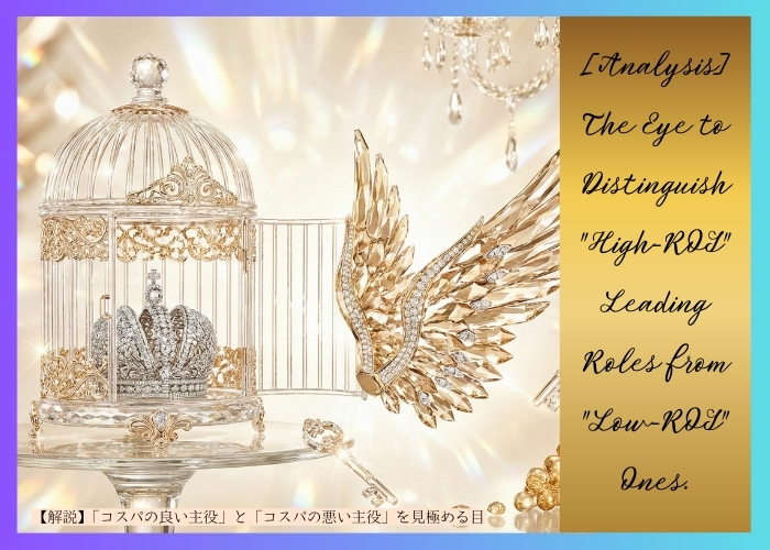 【解説】
「コスパの良い主役」と「コスパの悪い主役」を見極める目