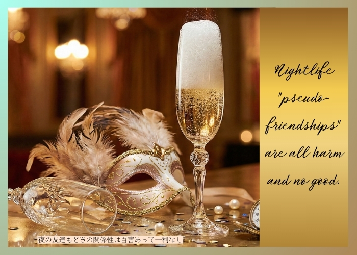夜の友達もどきの関係性は百害あって一利なし